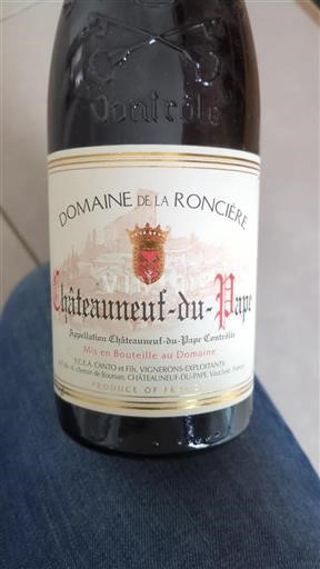 Vallée du Rhône Châteauneuf-du-pape Domaine La Roncière 2014
