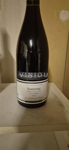 Bourgogne Santenay Ponsard-Chevalier Les Charmes 2022