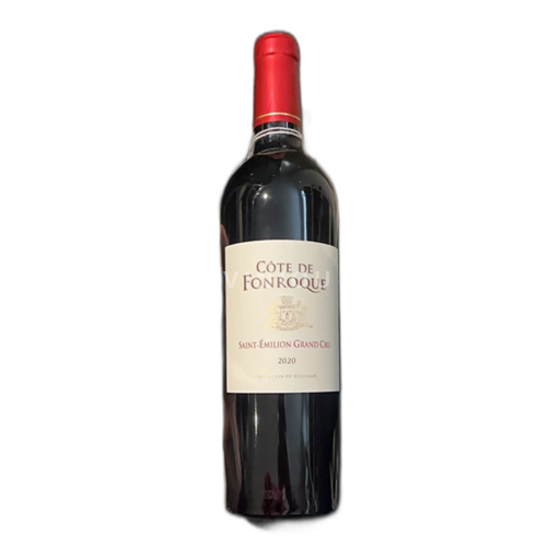 Bordeaux Saint-Émilion Grand Cru Côte de Fonroque 2020