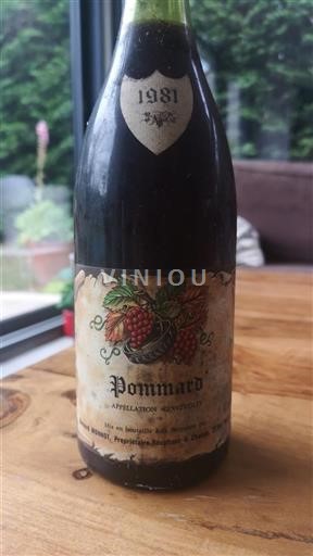 Burgund Pommard Monnot 1981
