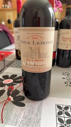 Bordeaux Haut-Médoc Cru Bourgeois Château Lachesnaye 1998