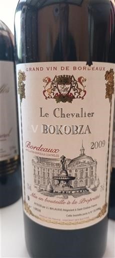 Bordeaux Le Chevalier Bokobza 2009