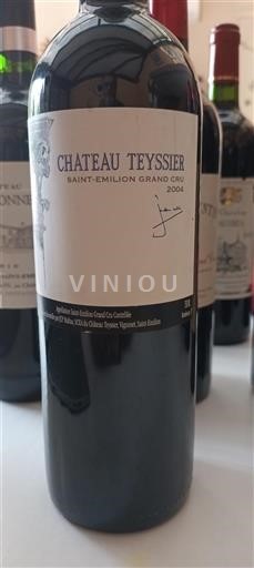 Bordeaux Saint-Émilion Grand Cru Grand Cru Château Teyssier 2004