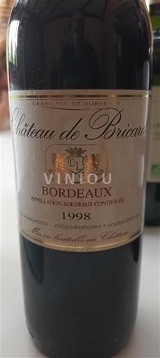 Bordeaux Château Bricard 1998