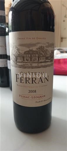 Bordeaux Pessac-Léognan Château Ferran 2008