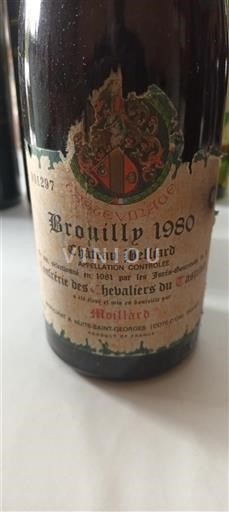 Beaujolais Brouilly Château Belliard 1980