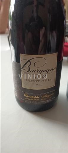 Bourgogne Christophe Auguste Pinot Noir 2019