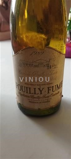 Loiren laakso Pouilly-fumé Caves de Pouilly-sur-Loire Les Moulins à Vent 1989