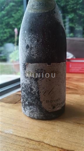 Vin Rouge sec Bovet 1924 France Vallée du Rhône Saint-Péray