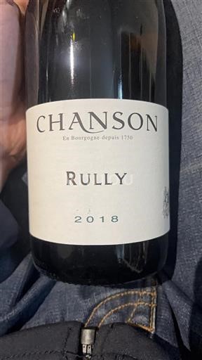Bourgogne Rully Chanson 2018