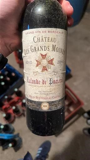 Burdeos Lalande-de-Pomerol Château Des Grands Moines 2010