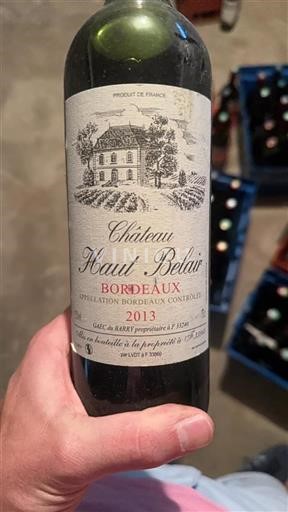 Bordeaux Château Haut-Belair 2013