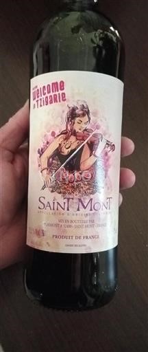 Vin Rouge sec Welcome in Tziganie Plaimont Non millésimé France Sud-Ouest Saint-Mont