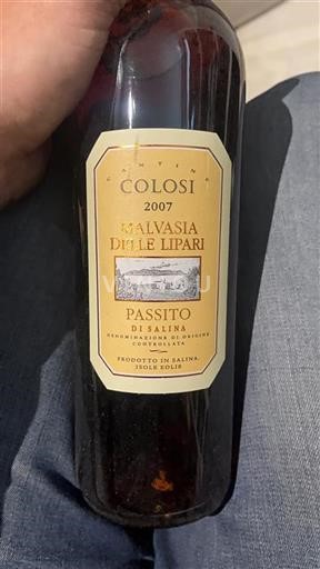 Sicily Malvasia delle Lipari Cantine Colosi Malvasia delle Lipari 2007