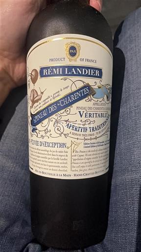 Poitou-Charentes Pineau des Charentes Rémi Landier d'Exception 2021