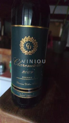 Bordeaux Clarendelle 2009