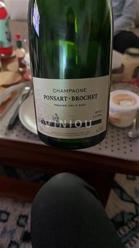 Champanhe Ponsart-Brochet Premier Cru à Sacy Não Sazonado