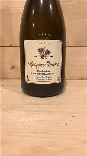 Loire-dalen Ikke specificeret Jeanchristophe Mandard Grappes Dorées Ikke årgangsbestemt
