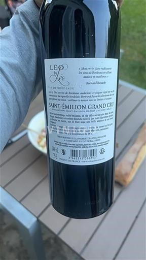 Bordeaux Saint-Émilion Grand Cru Grand Cru Léo by Léo Ikke årgangsbestemt