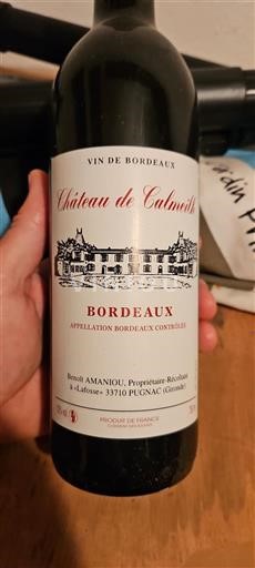 Bordeaux Château Calmeilh Non-Vintage