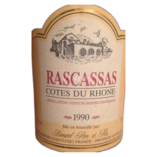 Vallée du Rhône Côtes-du-rhône BERARD Rascassas 1990