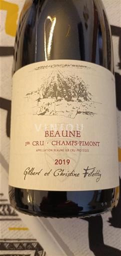Bourgogne Ikke specificeret Premier Cru Gilbert et Christine Felletig Champs-Pimont 2019
