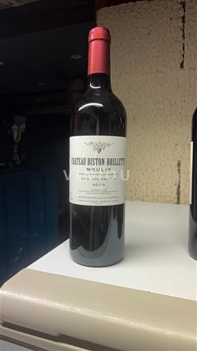Bordeaux Moulis-en-Médoc Château Biston Brillette 2013