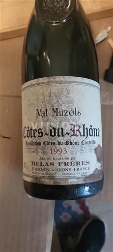 Rhône Valley Côtes-du-Rhône Delas Frères Val Muzols 1993