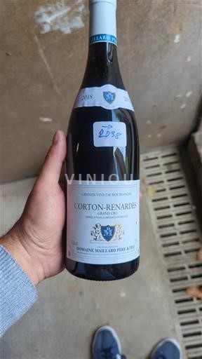 Borgogna Corton-Bressandes Grand Cru Domaine Maillard Père & Fils 2018