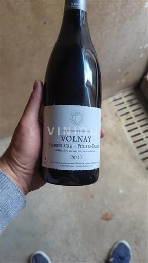 Bourgogne Volnay Premier Cru Domaine Naudin Tiercin Pitures-Dessus 2017