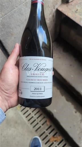 Bourgogne Clos-de-vougeot Grand Cru Laurent Roumier 2011