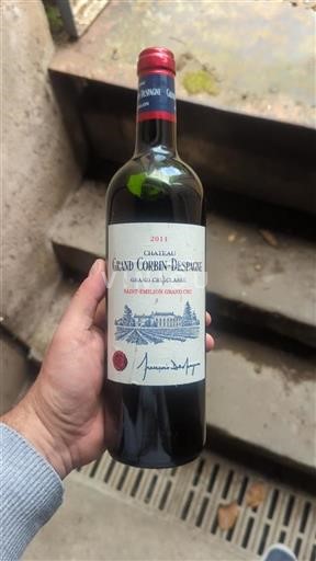 Burdeos Saint-Émilion Grand Cru Château Grand Corbin-Despagne 2011