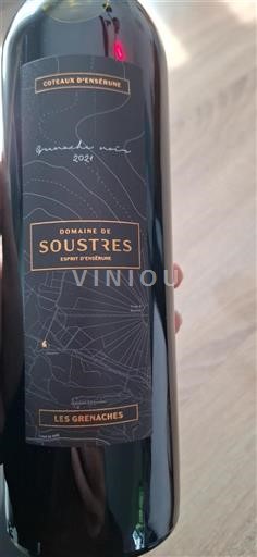 Languedoc a Roussillon Coteaux d'Ensérune Domaine Soustres Les Grenaches 2021