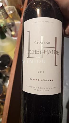 Bordeaux Pessac-Léognan Château Luchey-Halde 2018
