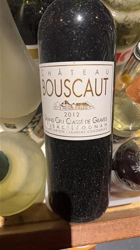 Bordeaux Pessac-Léognan Grand Cru Château Bouscaut 2012