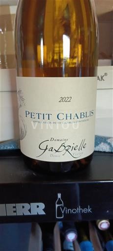 Burgund Petit-Chablis Domaine Gabrielle 2022