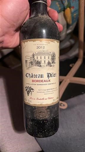Bordeaux Château Pilet 2012