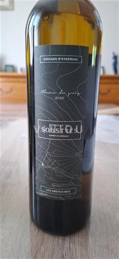 Languedoc a Roussillon Coteaux d'Ensérune Domaine Soustres Les Grenaches 2020