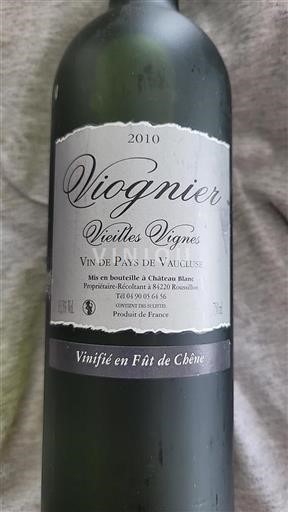 Valle del Rodano Non specificato Blanc Vieilles Vignes 2010