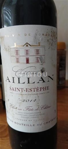 Bordeaux Saint-Estèphe Château Aillan 2014