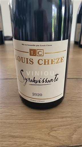 Alpen und Rhônetal Rhodanische Hügellandschaft Louis Cheze Syrahvissante 2020