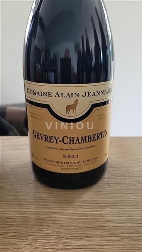 Burgund Gevrey-Chambertin Domaine Alain Jeanniard 2021