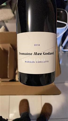 Beaujolais Morgon Domaine Mee Godard Corcelette 2018