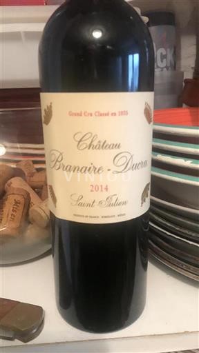 Bordeaux Saint-Julien Grand Cru Château Branaire-Ducru 2014