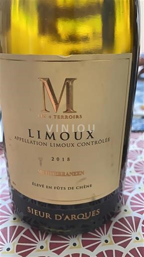 Languedoc Limoux Sieur Arques Les 4 Terroirs 2018