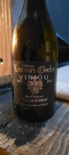 Valle del Ródano Vacqueyras Château Lestours Clocher Les Pénitents 2021