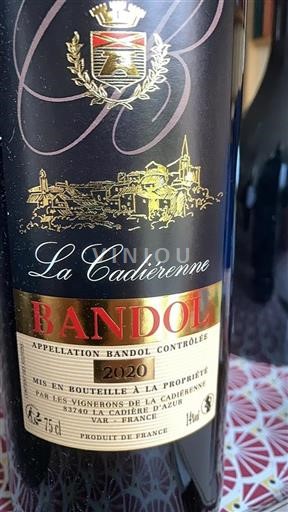 Provenza Bandol La Cadiérenne 2020