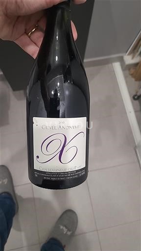 Rhône-dalen Châteauneuf-du-Pape Xavier Vins Anonyme 2010