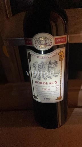 Bordeaux Les Vieilles Vignes 2014
