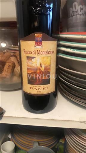 Toscane Rosso di Montalcino Banfi 2022
